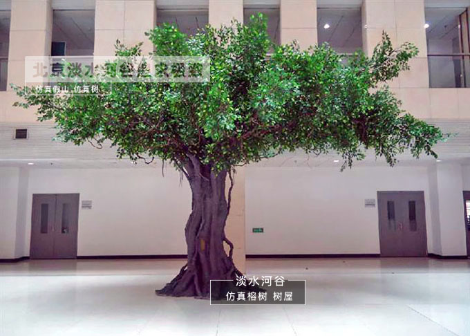室內仿真樹制作，塑造城市靈魂，傳遞正能