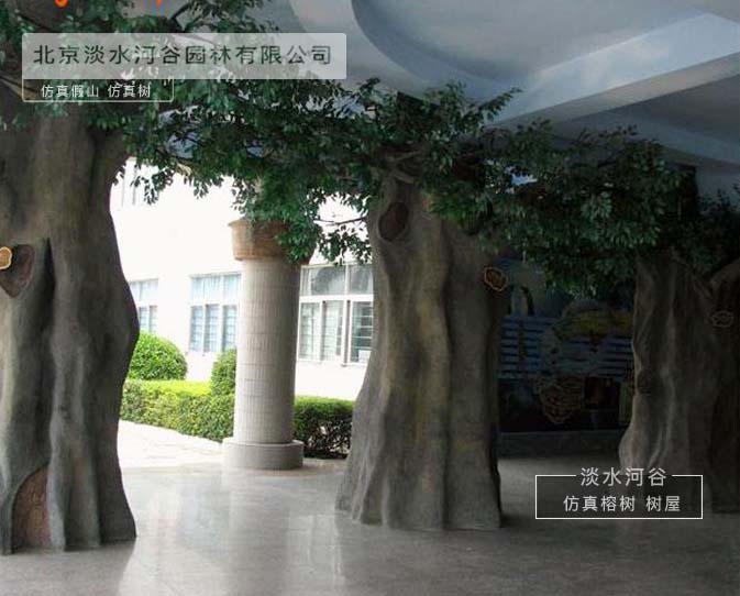 仿真樹包柱子的價格制作材質以及適用范圍
