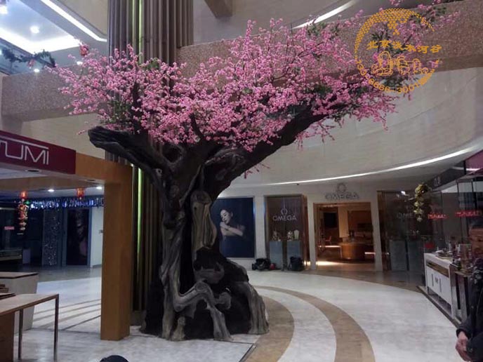 仿真梅花樹制作步驟－北京淡水河谷新作品