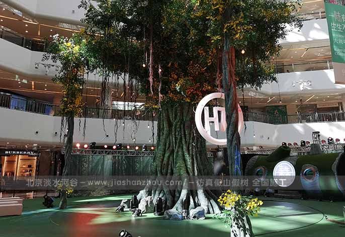 仿真樹廠家制作超大型假樹的艱苦歷程就是藍(lán)瘦香菇