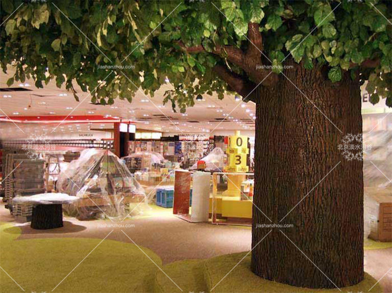 仿真樹廠家北京圣園工程告訴大家幾種常見的室內仿真樹適用場景