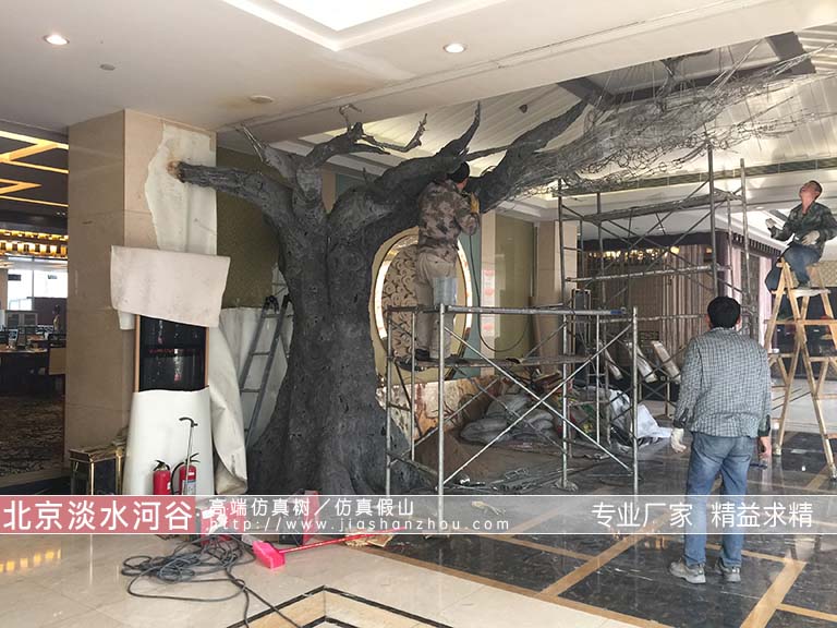 仿真樹水泥樹是怎么制作的圣園工程有更多案例可供參考