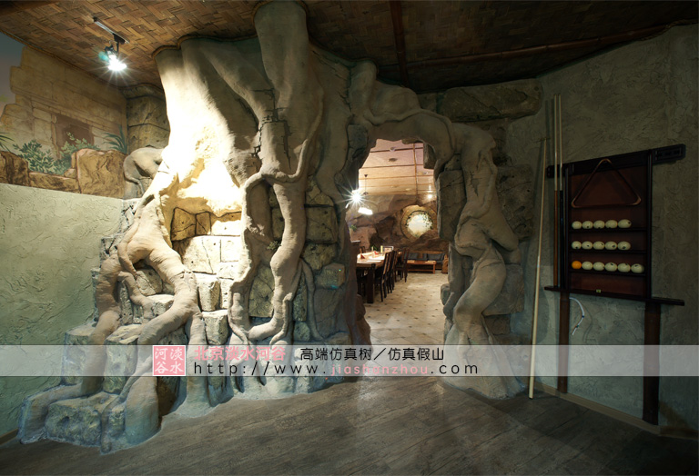 吉安國泰大廈大型仿真樹工程項目安裝圓滿完工-北京圣園工程