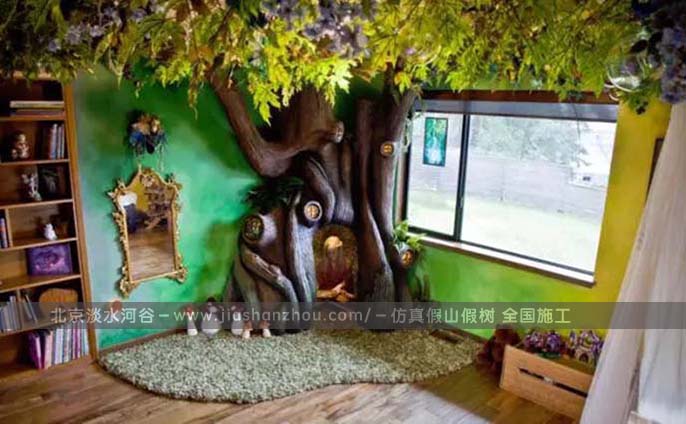 自己制作仿真樹需要很深的美術(shù)功底否則不會有精品出現(xiàn)