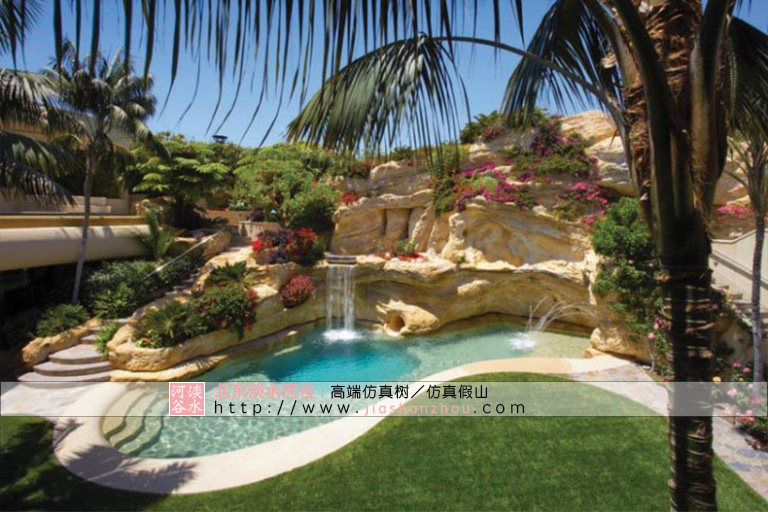 塑石假山在炎熱的夏天安裝應注意的地方