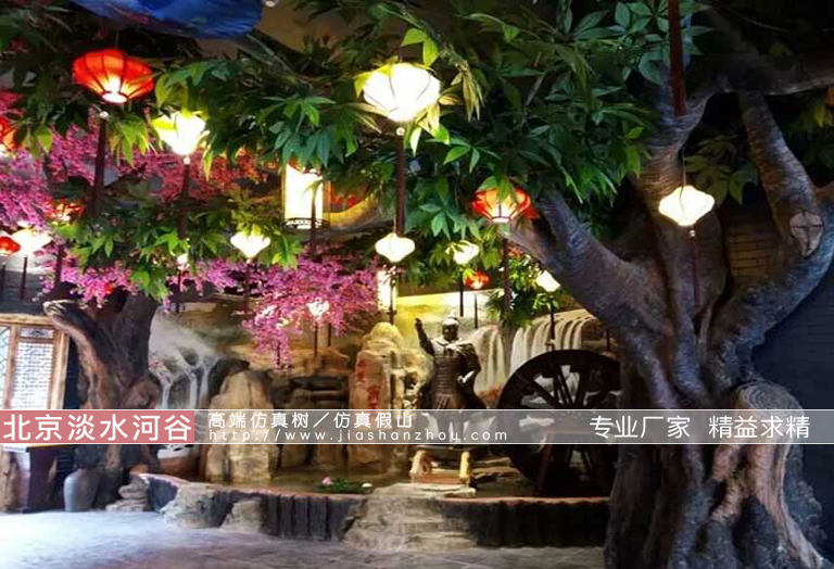 國內外一致通用防止仿真樹被盜被破壞的幾種方法