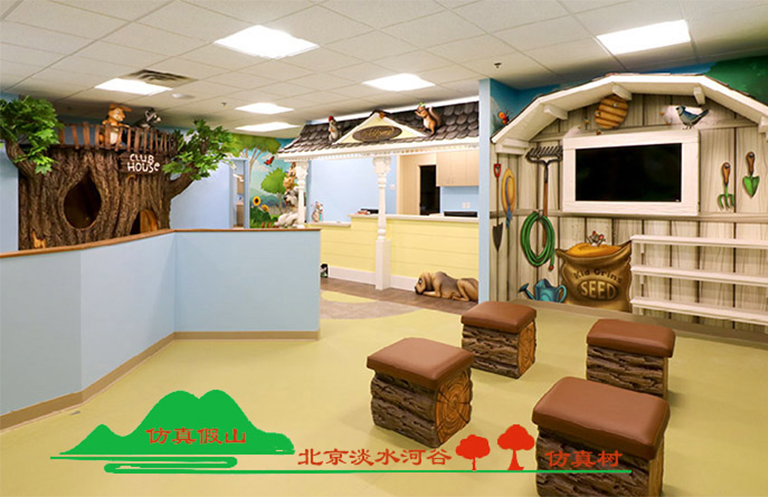 新東方滿天星幼兒園卡通仿真樹有哪些設計細節要求