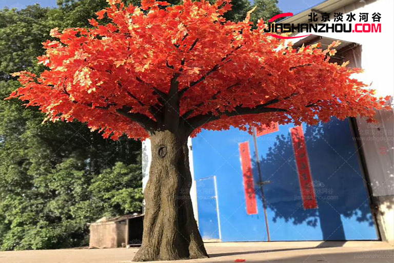 仿真樹紅楓樹的鑒定大型影視造景仿真樹專家評論