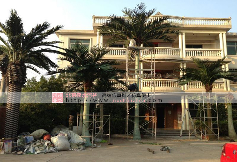 上海外灘華爾道夫酒店仿真樹選仿真海藻樹美觀實用又時尚