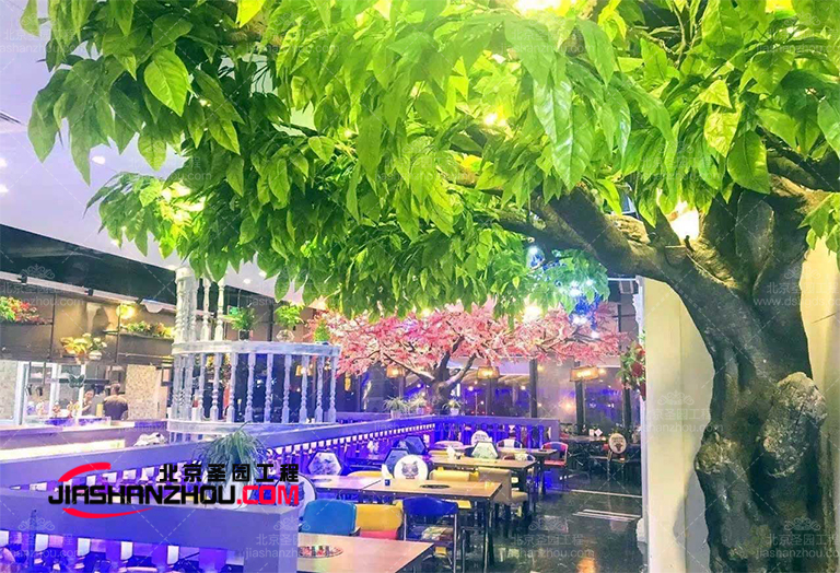 北京圣園傾力打造仿真樹沒有美只有更美