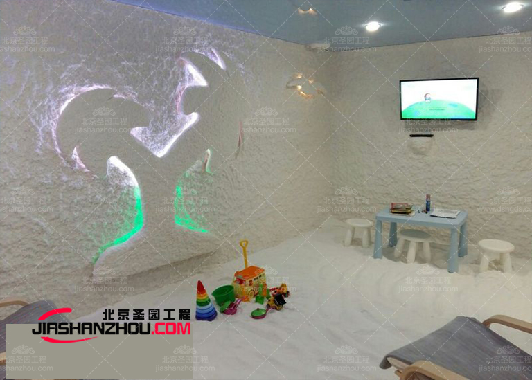 仿自然主題鹽洞鹽療房選北京圣園
