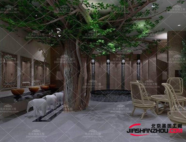 北京大型仿真樹裝飾景觀藝術精神的作用到底有哪些呢