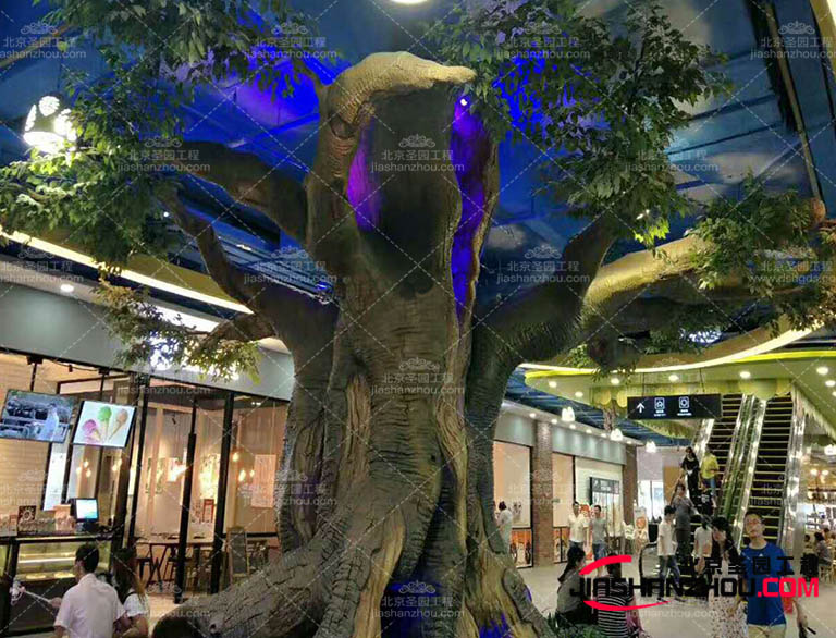 北京圣園大型仿真樹 雖是大型假樹卻像真樹